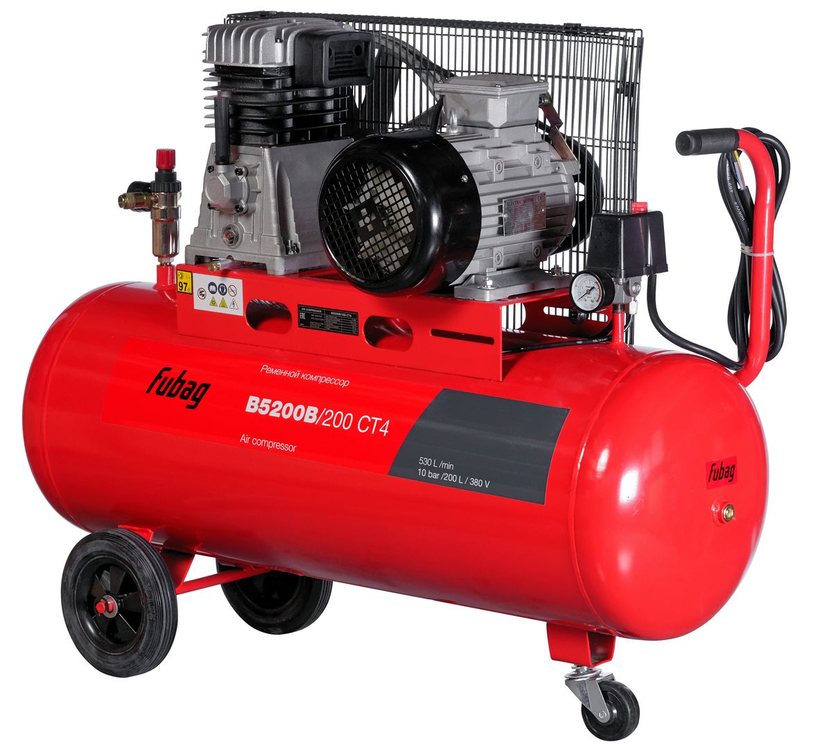 FUBAG Ременной одноступенчатый компрессор B5200B/200 CT4