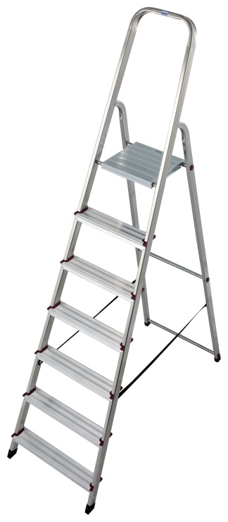 Лестница-стремянка одностороннего типа CORDA 7 KRAUSE (Германия)