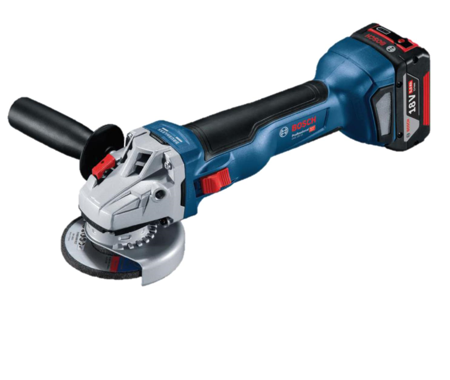 Аккумуляторная УШМ Bosch GWS 18V-10 Professional (L-BOXX)