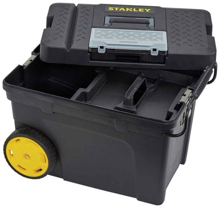 Ящик с колесами инструментальный Mobile Contractor Chest пластмассовый STANLEY 1-97-503