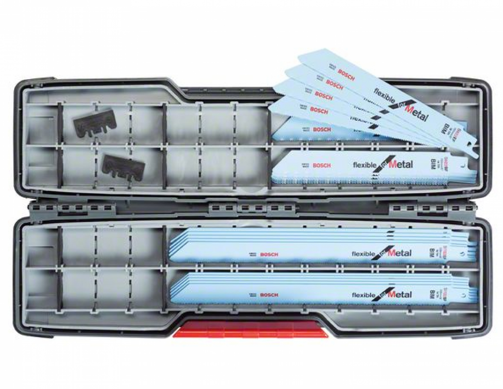 Набор сабельных пилок по металлу T-BOX Bosch, 20 шт