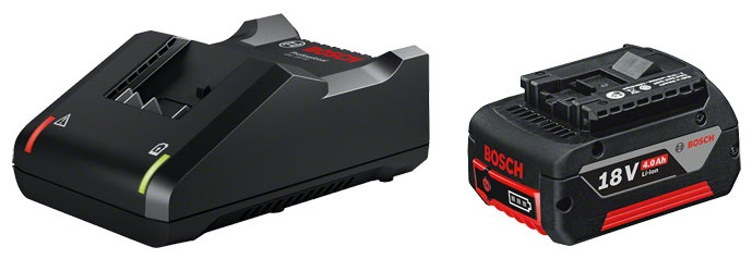 Устройство зарядное BOSCH GAL 18V-40+1 GBA 18B 4.0 Ач