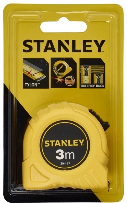 0-30-487 STANLEY, РУЛЕТКА  ИЗМЕРИТЕЛЬНАЯ “STANLEY” 3М Х 12,7ММ