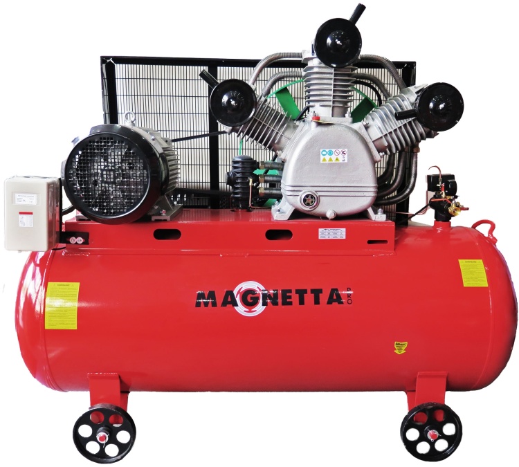 Magnetta, SW2.0/8-500L, Компрессор воздушный поршневой масляный с ременным приводом