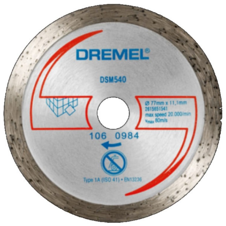Диск отрезной по металл/пластику DSM540