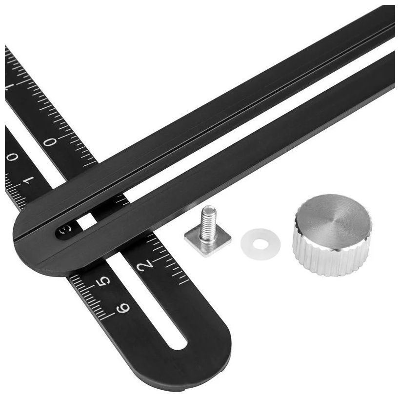 Шаблон-линейка DLT, алюминиевая