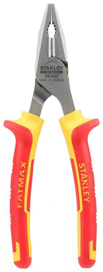 0-84-000 STANLEY ПЛОСКОГУБЦЫ ЭЛЕКТРИКА "MAXSTEEL VDE" КОМБИНИРОВАННЫЕ 160MM Х 1000В