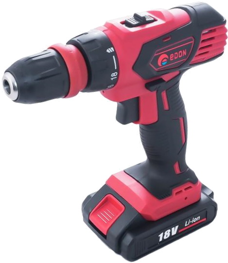 Аккумуляторная дрель-шуруповерт Edon AD-18CUN