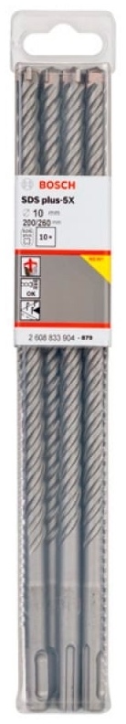 10 Сверло SDS plus-5X  10x200x260