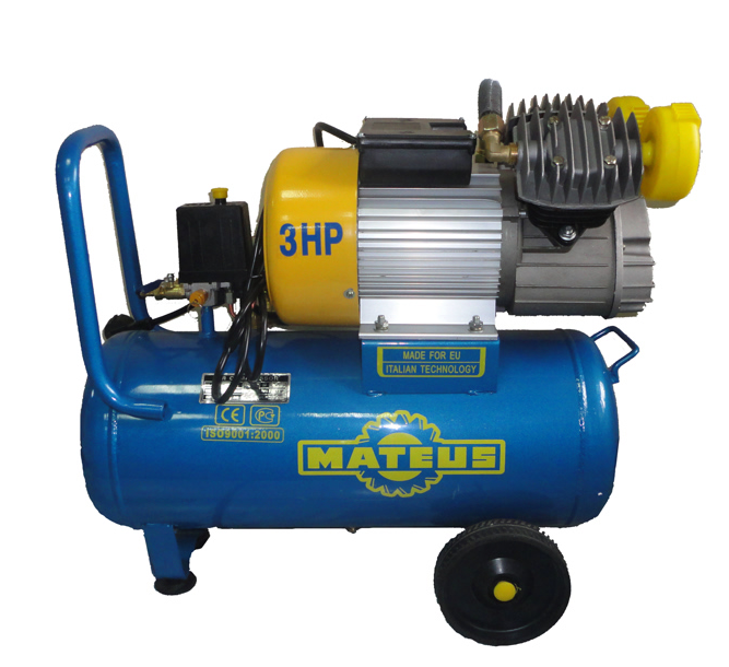 Компрессор коаксиальный масляный Mateus 3.0 HP/2-цилиндровый