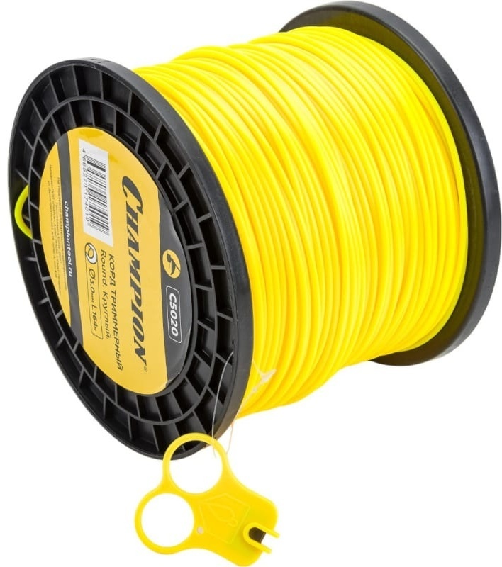 Корд трим.CHAMPION  Round 3.0мм*164м (круглый)+нож, CHAMPION, C5020