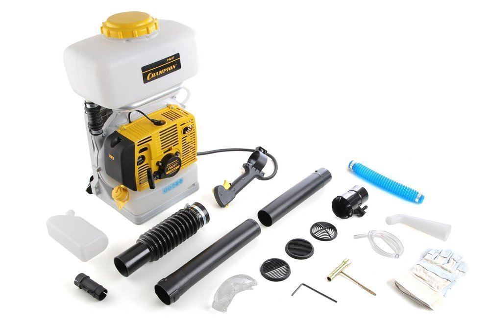 Опрыскиватель-распылитель CHAMPION PS257 (2,5кВт 56,5см³ 15м бак 14л  0,14-3,03 л/мин 10,5кг)