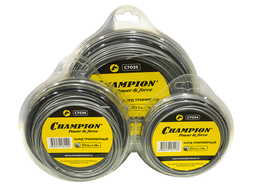 Корд триммерный CHAMPION  Aluminium C7035