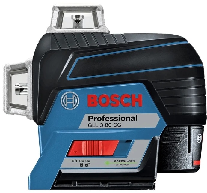 Линейный лазерный нивелир (построитель плоскостей)GLL 3-80 C (AA) + L-Boxx ready