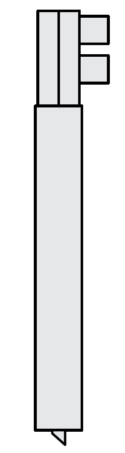 FUBAG Держатель электрода O 25 х 185мм для серии LS