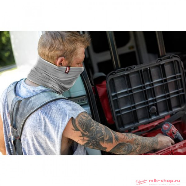 Маска Milwaukee для лица Гейтор-бандана серая PERFORMANCE-G