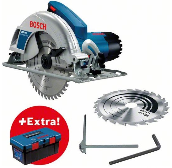0615990L2E Циркулярная пила GKS 190 Professional и ящик Toolbox PRO