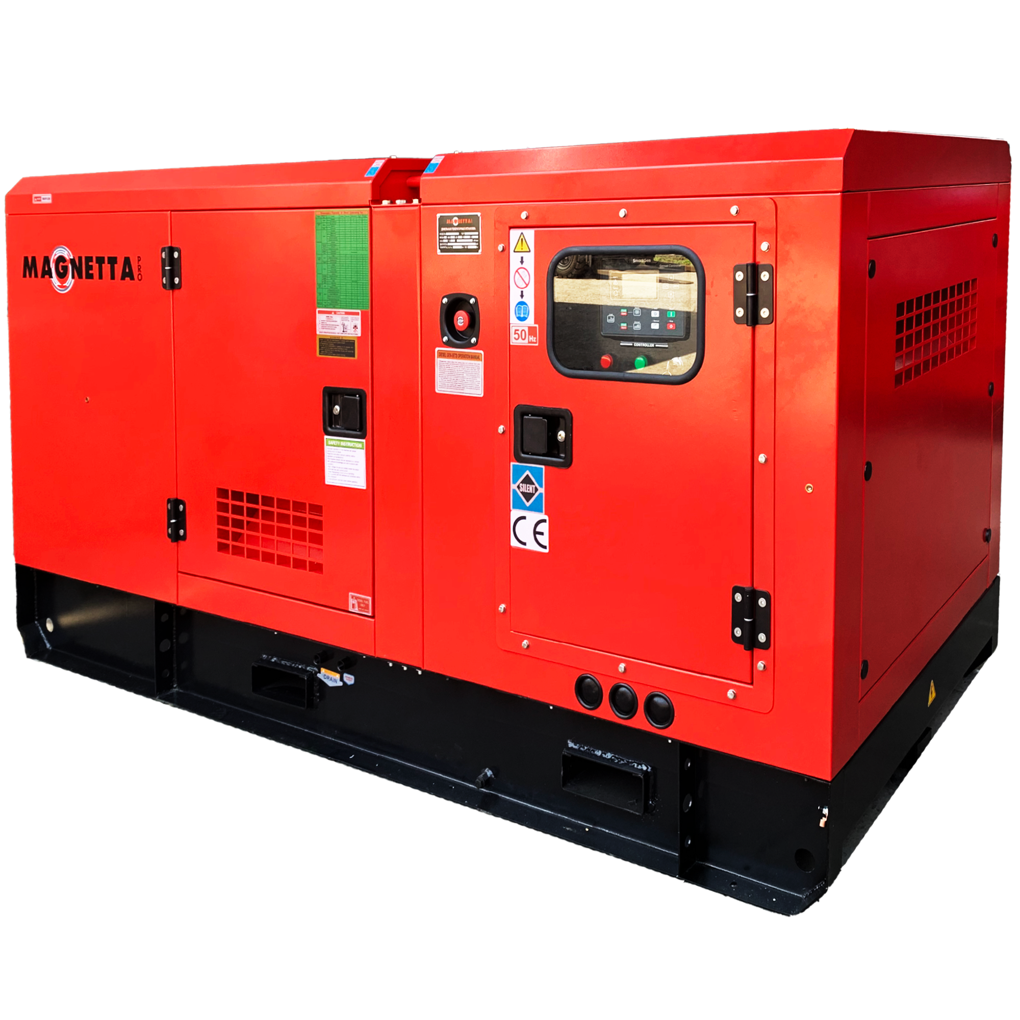 Magnetta, D150E3, Дизельный генератор в кожухе, 146 кВт
