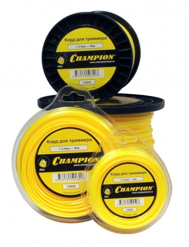 Корд трим.CHAMPION  Star 3.0мм* 25м (звезда), CHAMPION, КИТАЙ, C5029