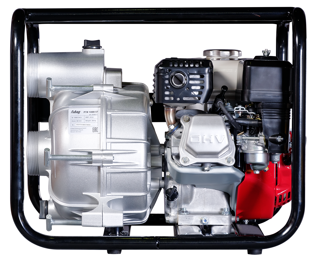 FUBAG Мотопомпа для загрязненной воды PTH 1000 ST
