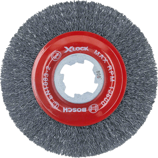 X-LOCK Кольцевая щетка Витая 115мм СТАЛЬ 0.3мм
