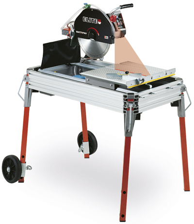 Профессиональный камнерез BATTIPAV ELITE 80 S с лазерным указателем и колесами , 9001