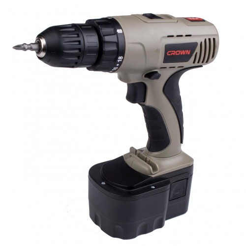 Аккумуляторная дрель-шуруповерт CROWN CT21004