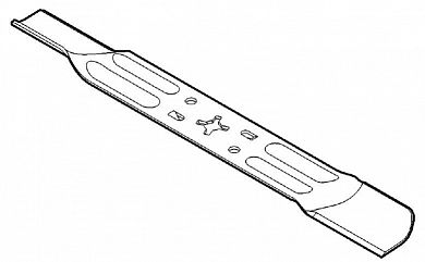 Нож с закрылками (41 см) для газонокосилок МВ443, МЕ443 Viking