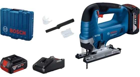 Лобзик BOSCH GST 185-Li два аккумулятора