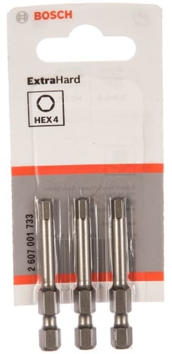 Бита BOSCH 4х49 HEX XH (3шт)