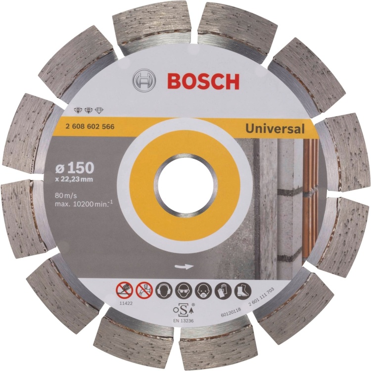 Алмазный отрезной круг Expert for Universal 150 x 22,23 x 2,4 x 12 mm