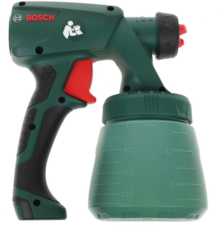 Краскораспылитель Bosch для PFS 1000/PFS 2000 с емкостью для краски 800 мл 