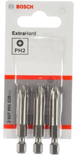Бита BOSCH 49мм PH2 XH (3шт)