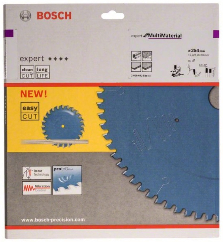 Пильный диск Bosch Expert for Multi Material 254x30x2.4 мм 