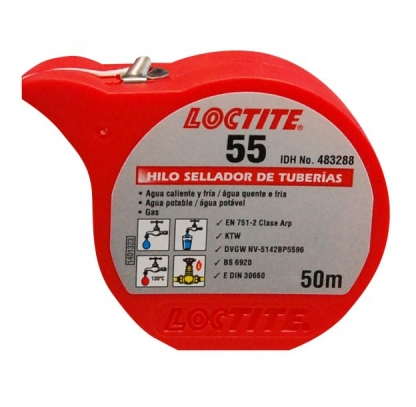 LOCTITE 55 "24x50m" Нить для герметизации труб и резьбы