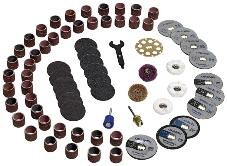 Набор оснастки  DREMEL SPEEDCLIC (70 акс.)