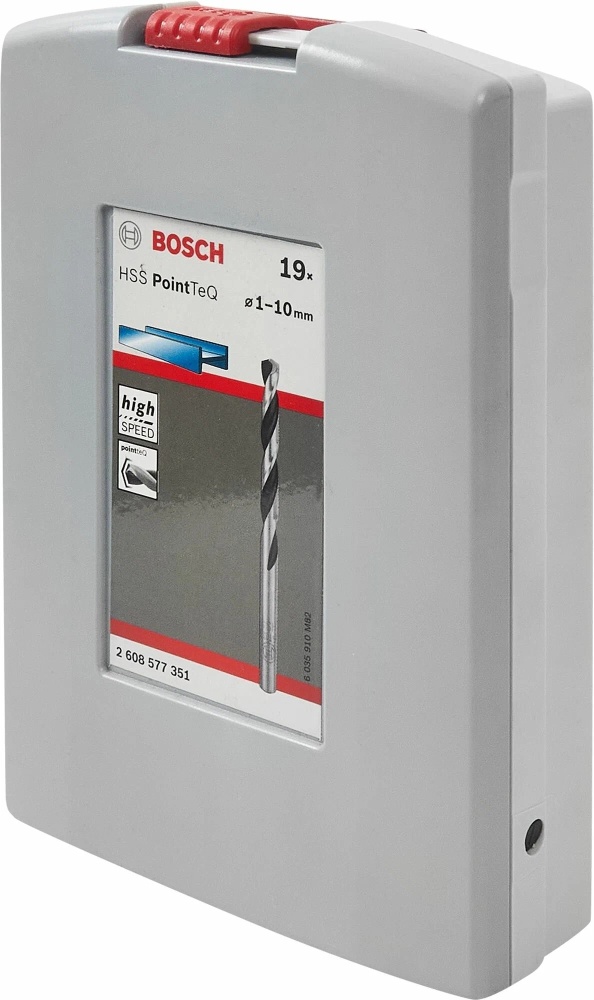 Набор сверел BOSCH PointTeQ 19pcs ProBox
