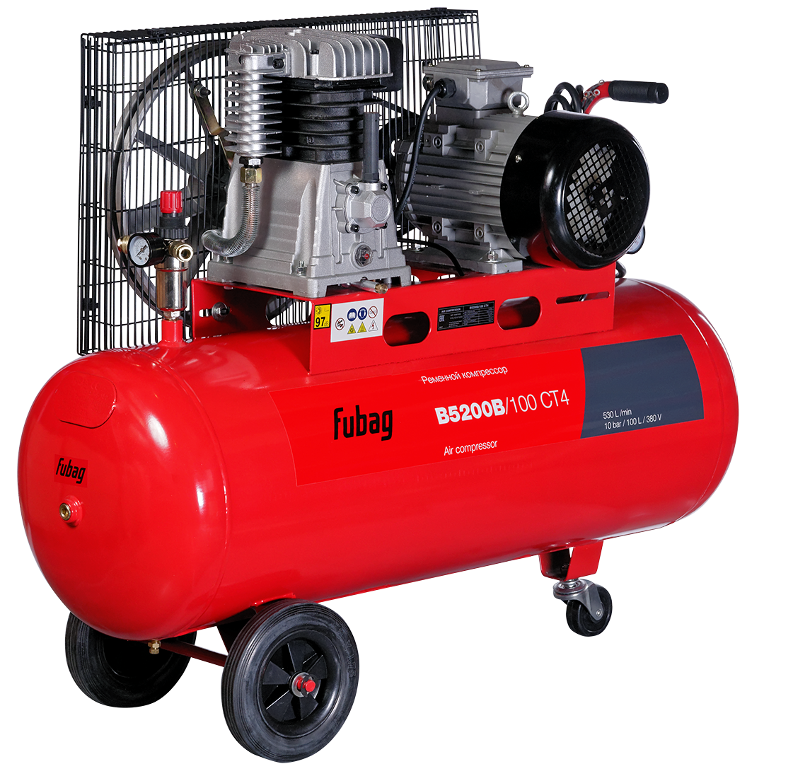 FUBAG Ременной одноступенчатый компрессор B5200B/100 CT4