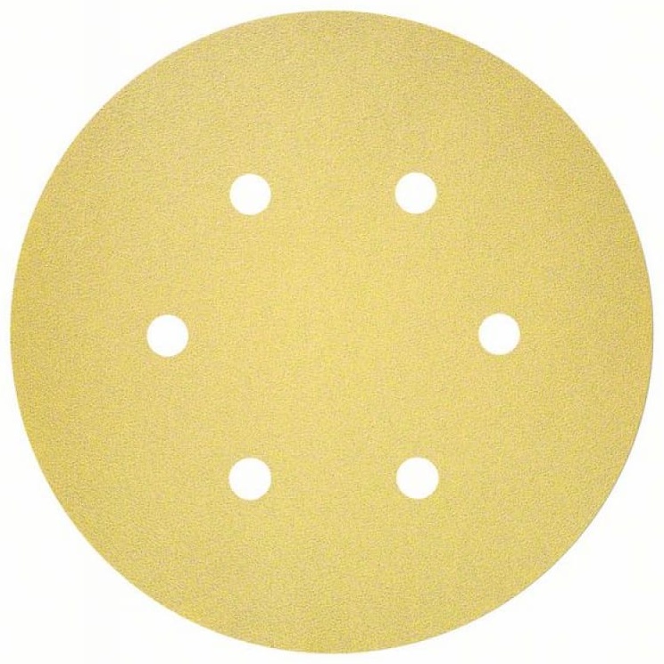Лист шлифовальный C450 Standard for General Purpose 6 отв. Ø150 К150 (50) BOSCH