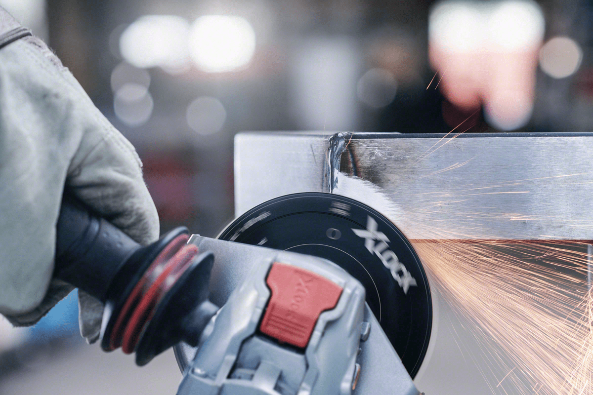 X-LOCK Опорная тарелка на липучке 125 мм