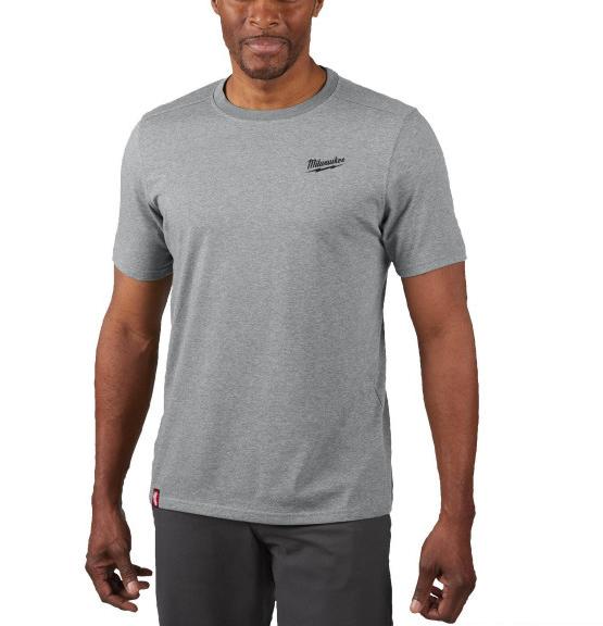 Футболка Milwaukee HYBRID-S, серая